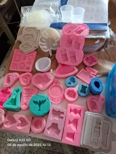 27 moldes pra resina