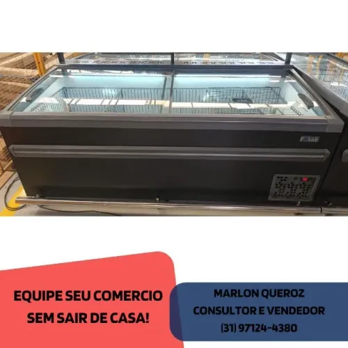 Ilha de Congelados Polar 2M 943 Litros