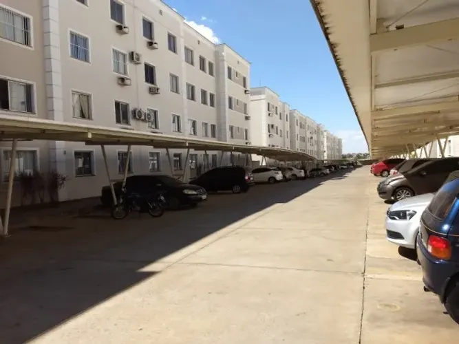 apartamento, condomínio gran rio, 2/4  semi-mobiliado próx. anel viário e cond. Madrid 