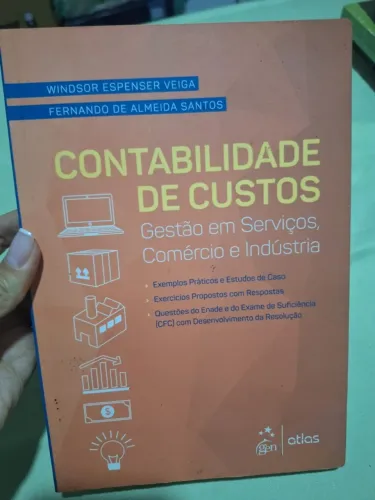 livro contabilidade de custos - gestão em serviços, comércio e indústria