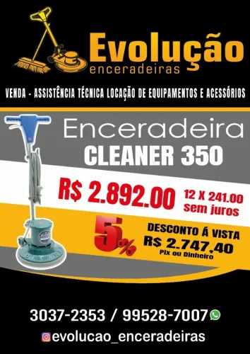 Enceradeira industrial 