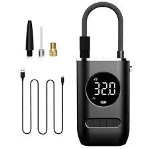 BOMBA DE AR RECARREGAVEL PARA BOLA/PNEUS/BOIA/COLCHAO INFAVEL