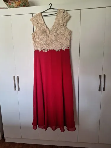 Vestido de festa plus size