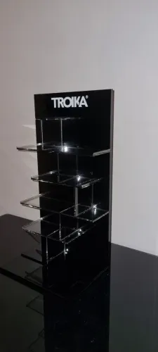 Expositor em acrílico para alianças, relógios, joias e etc.