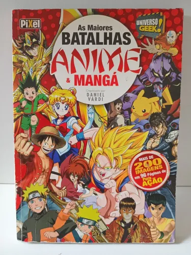 Livro As Maiores Batalhas - Anime e Mangá