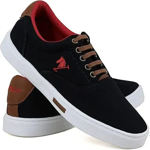 Tênis Masculino Polo Joy Casual Em Lona Tamanho 38