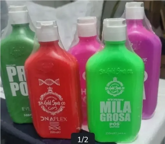 Kit Capilar Gold Spell. Tratamento Profissional para seu cabelo. Leia a descrição.