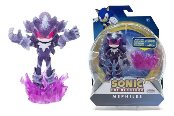 Figura Mephiles Sonic 11cm Jakks Pacific Importado - Raro