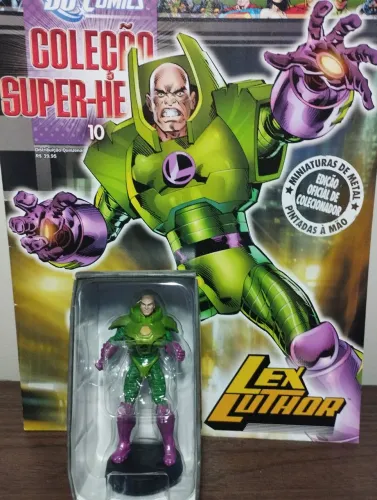 Action Figure Lex Luthor - Coleção Eaglemoss N10