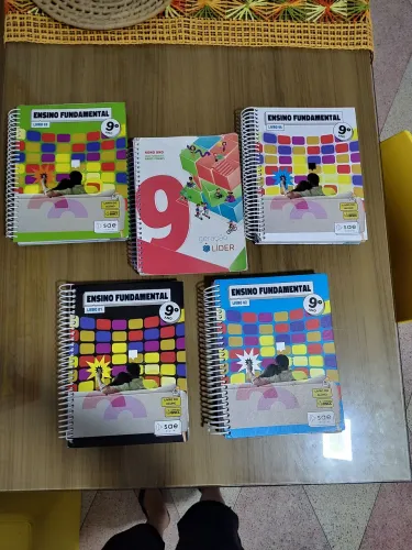 Livro escolar 9° anos SAE coleção completa 