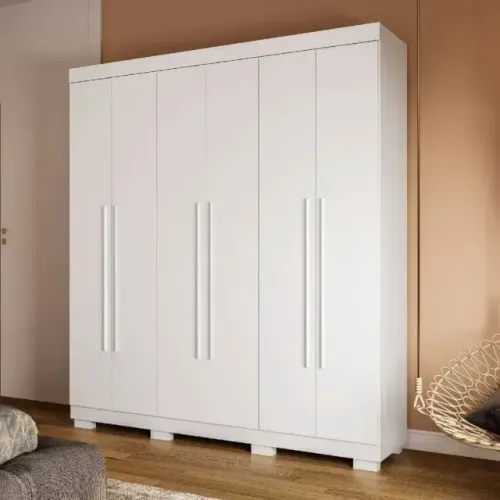Promoção Guarda Roupa Venice Branco (em estoque)