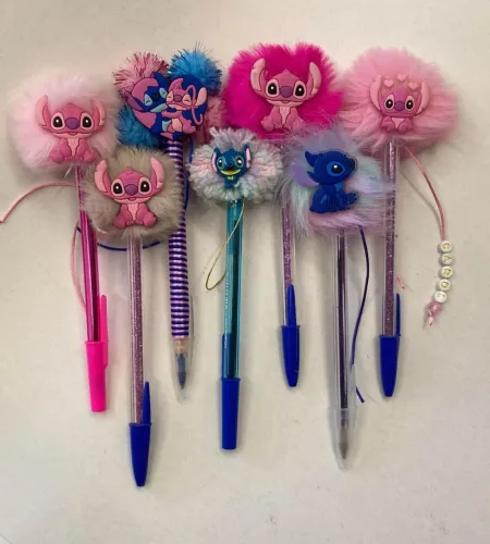 Caneta Personalizada e Customizada com seu nome Lilo Stitch