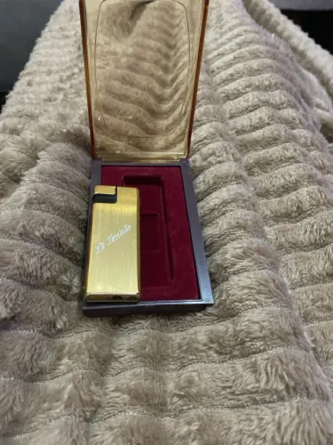 Isqueiro Vintage Dourado '3/o Torricão'