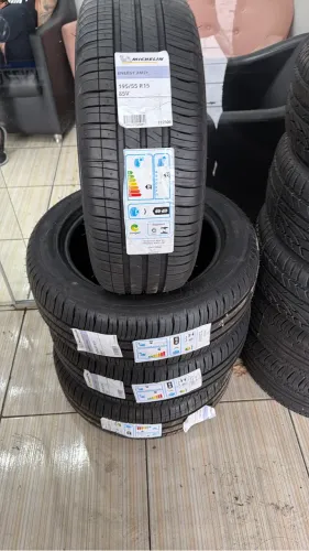 Kit 4 pneus Michelin 195/55/15 (10x sem juros)