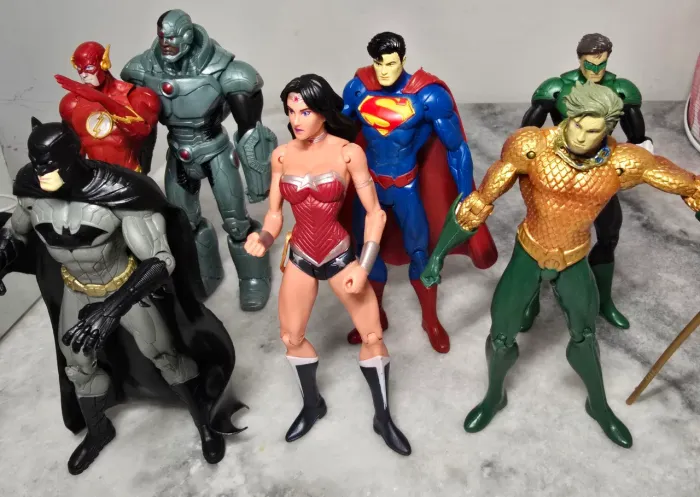 Liga da justiça 15cm bootleg