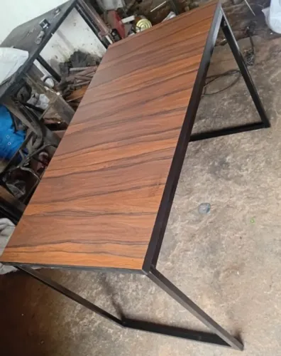 mesa industrial cor castaine - frete grátis produto novo