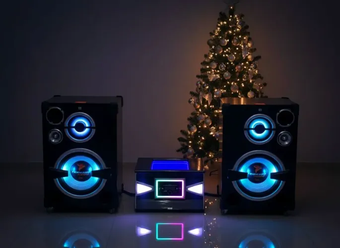 Som Residencial 4 Vias, 2 caixas + Hack Módulos