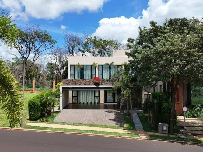 Casa com 373m2 - 3 quarto/suítes em Alphaville - Ribeirão Preto/SP I Imobiliaria em Ribeir