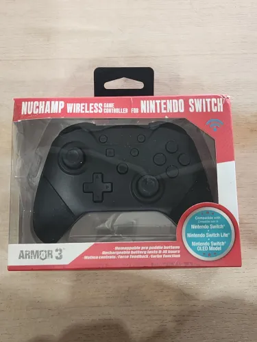 Controle sem fio de nintendo switch