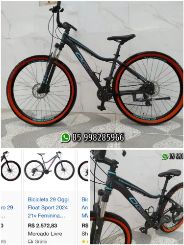 Bicicleta Oggi float sport com nota fiscal 