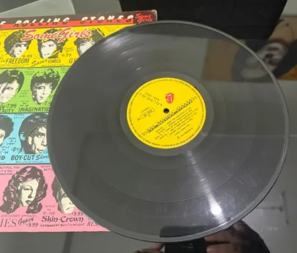 Disco The Rolling Stones Lp Some Girls Nacional Vinil 1978 + Encarte Original