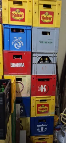 Caixas de cerveja para comércio