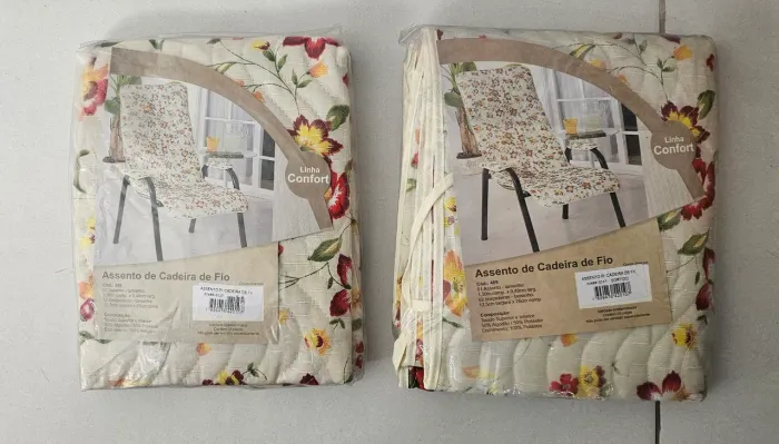 Capas de assento de Cadeira de Fio Floral Confort