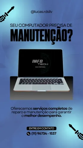 Manutenção em notebooks e computadores