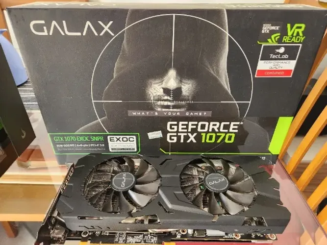 Placa de Vídeo Galax GTX 1070 EXOC 8GB GDDR5
