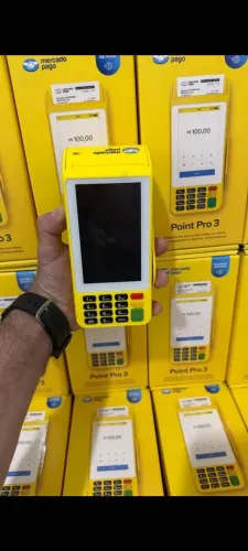Point Pro3 mercado pago, máquina de cartão 