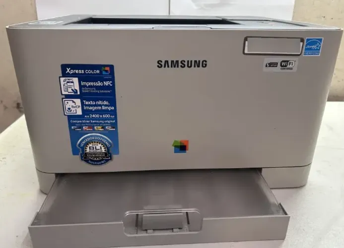 Impressora Samsung Xpress C410w Com Toners