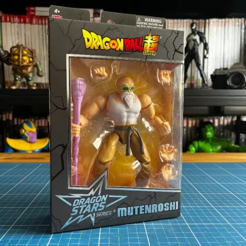 Boneco Mutenroshi Dragon Stars - Bandai Dragon Ball Mestre Kame
