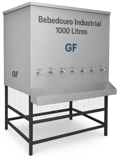 Bebedouro Industrial 1.000 Litros inox