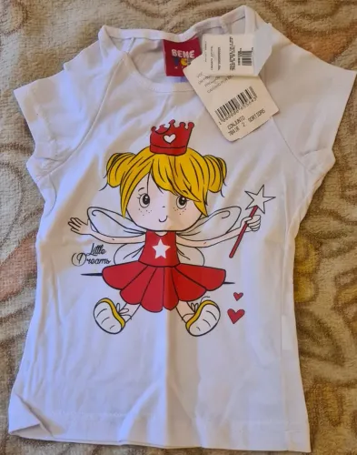 Camiseta infantil manga curta tam 2 Sem uso
