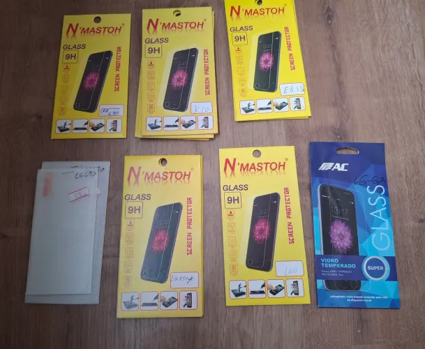 Lote de Películas Celular LG 1 real cada