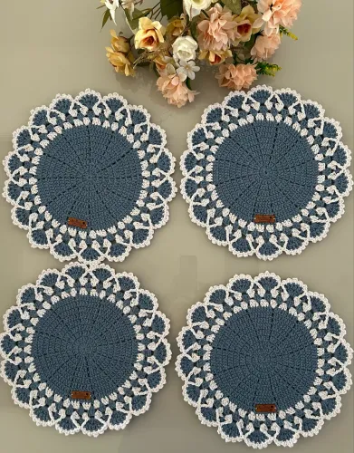 Souplast  crochê - mesa posta 