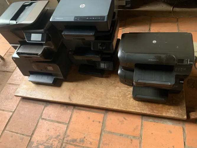 Impressoras jato de tinta hp 7 unidades lote