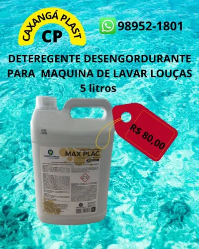 Detergente desengordurante para maquina de lavar louças 