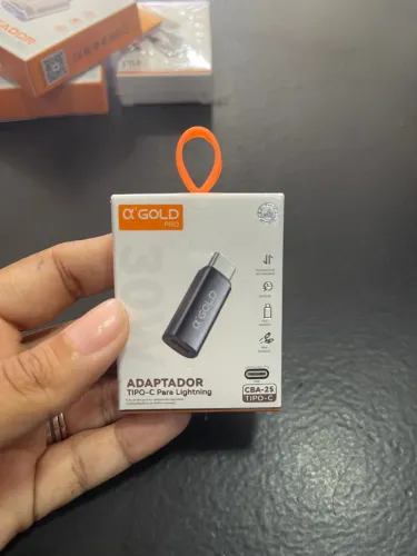 Adaptador Tipo-C para Lightning Alpha Gold Pro