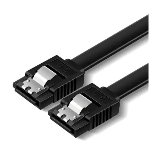 Cabo de Dados SATA III 180º 6GBs com Trava - WZetta