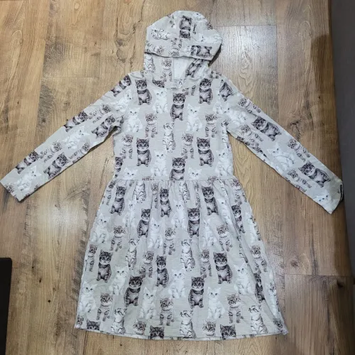 Vestido Carter's estampa de gatos