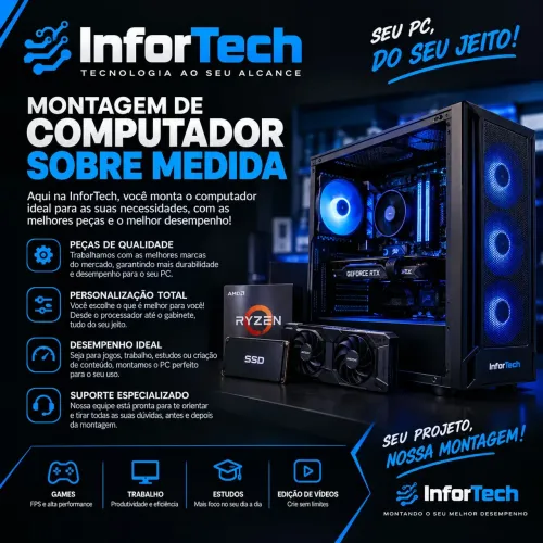 Montagem de computador sob Medida