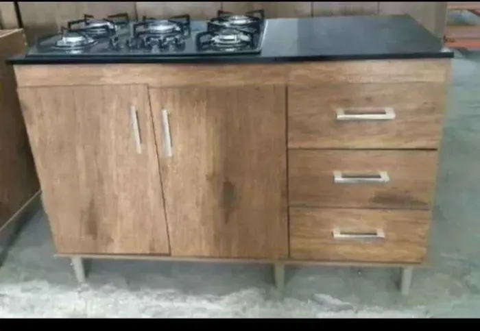 BALCAO PARA COOKTOP ATLÂNTICO 1.20CM DE LARGURA  novo 