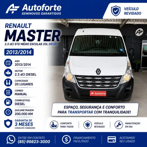 Renault Master 2.3 DCI STD Medio Esco. 20L Dies. 2014
