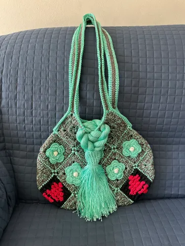 Bolsa de Praia Crochê