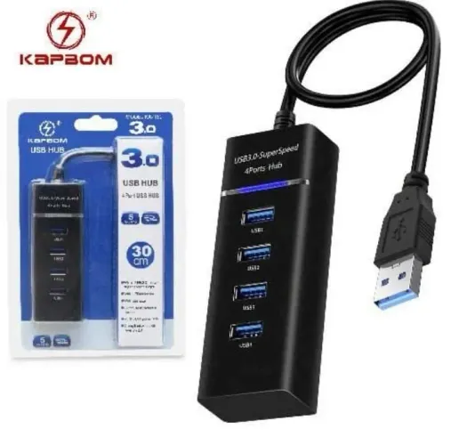 Extensor usb hub 3.0 kapbom 