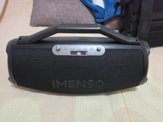 Caixa de som boombox imenso x75