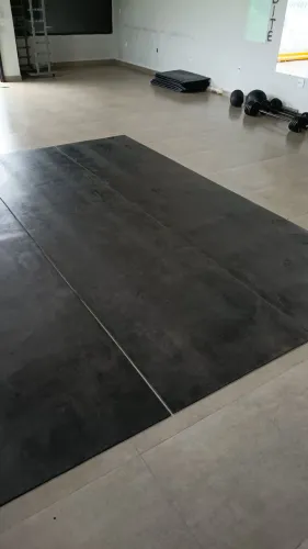 Vendo tapete de borracha 6mm 4placa de 120x400