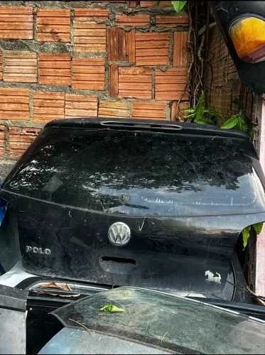 Vidro traseiro polo 