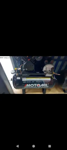 COMPRESSOR 100L 2CV MONO 127/220V 140PSI MOTOMIL